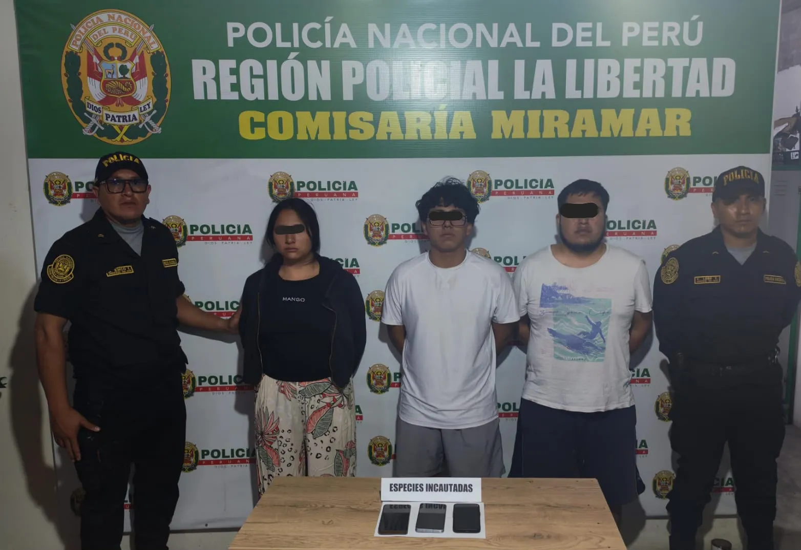 Capturan a presuntos integrantes de banda transnacional acusada de extorsión